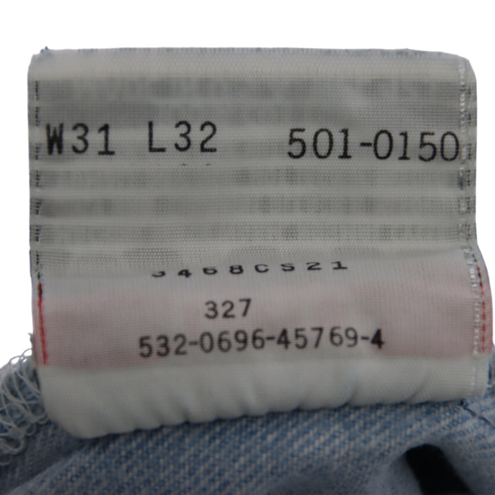 Levi's 501 Jeans Vintage Denim W31 L32 Unisex Made in USA