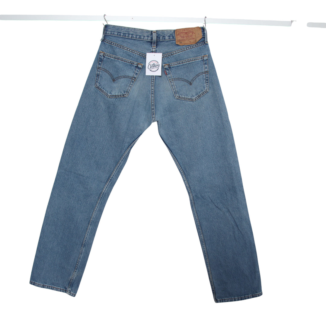 Levi's 501 Jeans Vintage Denim W32 L32 Unisex Made in UK