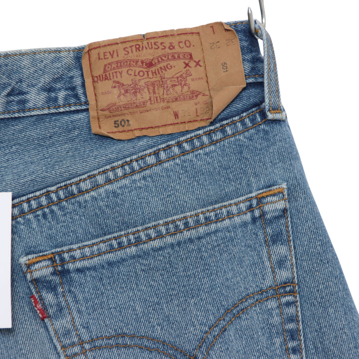 Levi's 501 Jeans Vintage Denim W32 L32 Unisex Made in UK