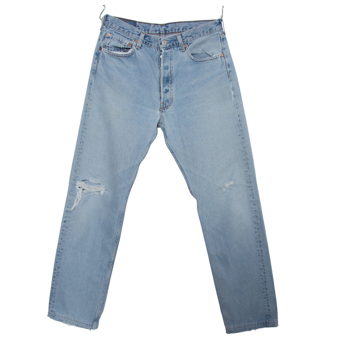 Levi's 501 Jeans Vintage Denim W33 L34 Unisex Made in USA