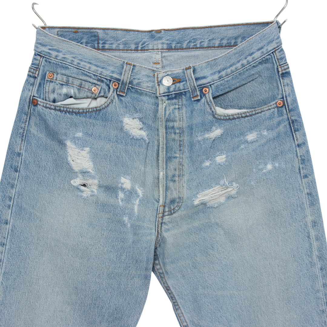 Levi's 501 Jeans Vintage Denim W34 L35 Unisex Made in USA