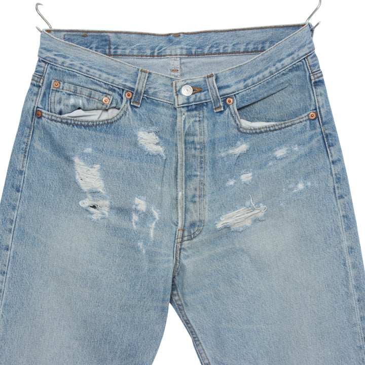 Levi's 501 Jeans Vintage Denim W34 L35 Unisex Made in USA