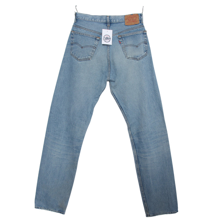 Levi's 501 Jeans Vintage Denim W34 L35 Unisex Made in USA