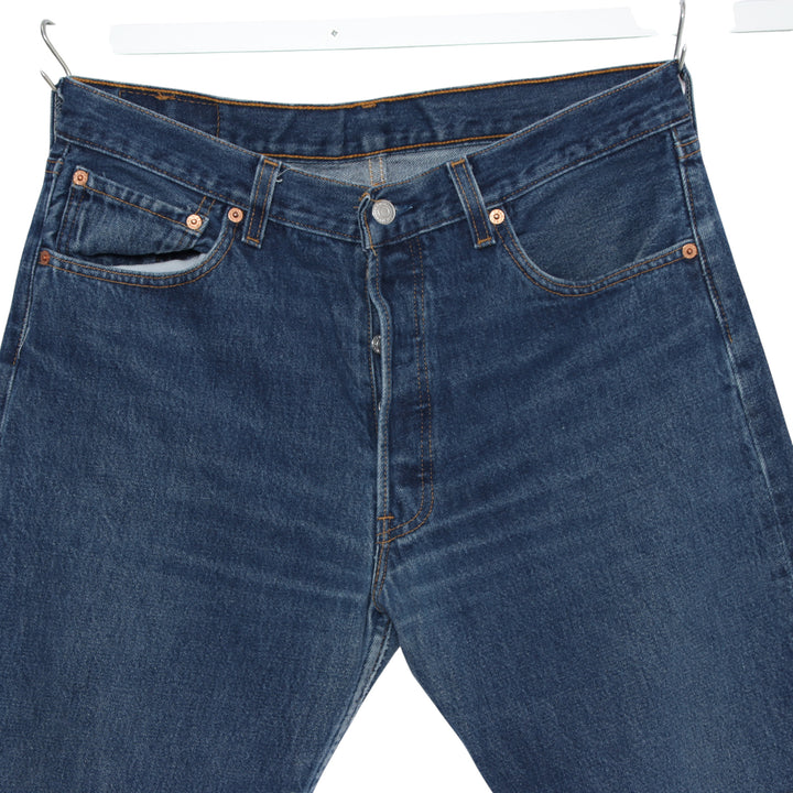 Levi's 501 Jeans Vintage Denim W34 L36 Unisex Made in USA