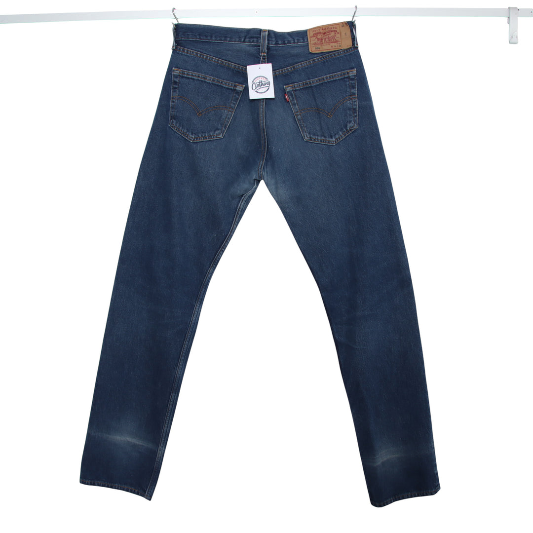 Levi's 501 Jeans Vintage Denim W34 L36 Unisex Made in USA