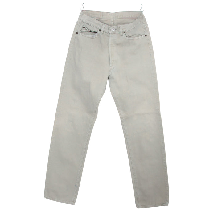 Levi's 501 Jeans Vintage Grigio W34 Unisex Made in USA