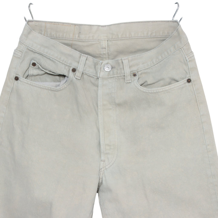 Levi's 501 Jeans Vintage Grigio W34 Unisex Made in USA
