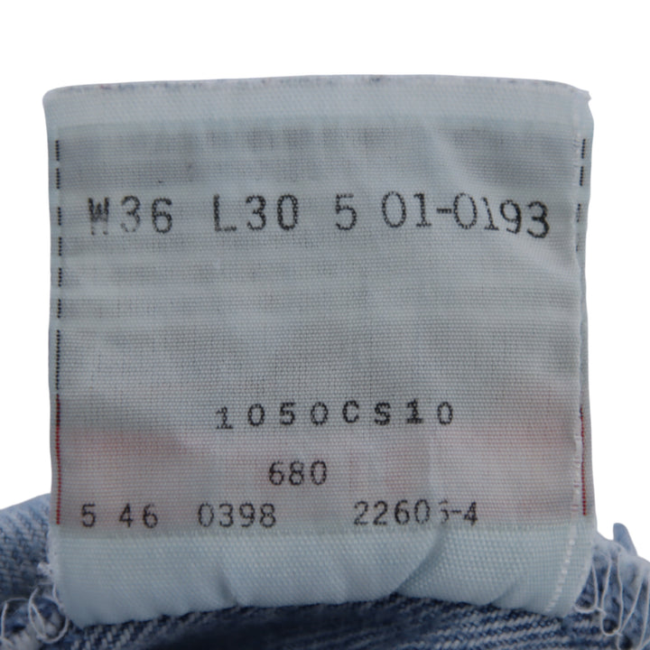 Levi's 501 Jeans Vintage Denim W36 L30 Unisex Made in USA