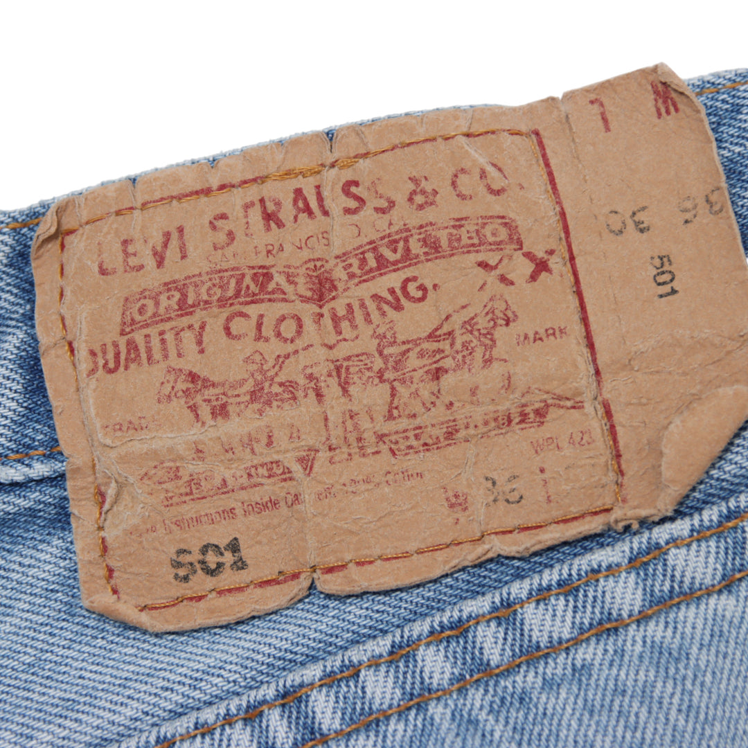 Levi's 501 Jeans Vintage Denim W36 L30 Unisex Made in USA