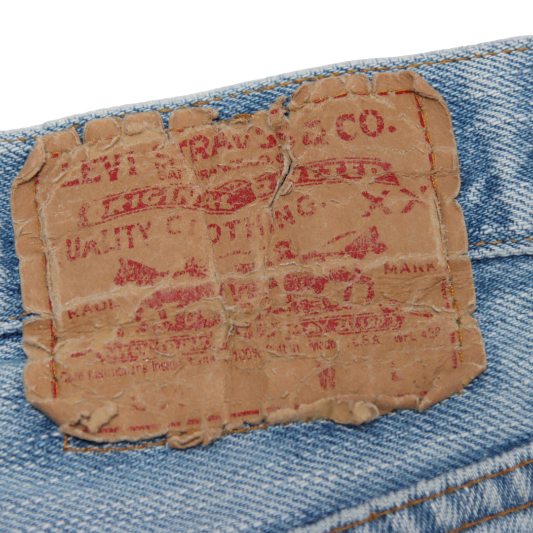 Levi's 501 Jeans Vintage Denim W36 L32 Unisex Made in USA