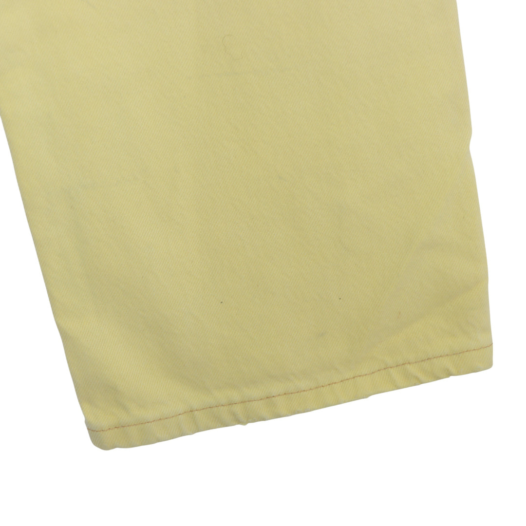 Levi's 501 Jeans Vintage Giallo W36 L30 Unisex Made in USA