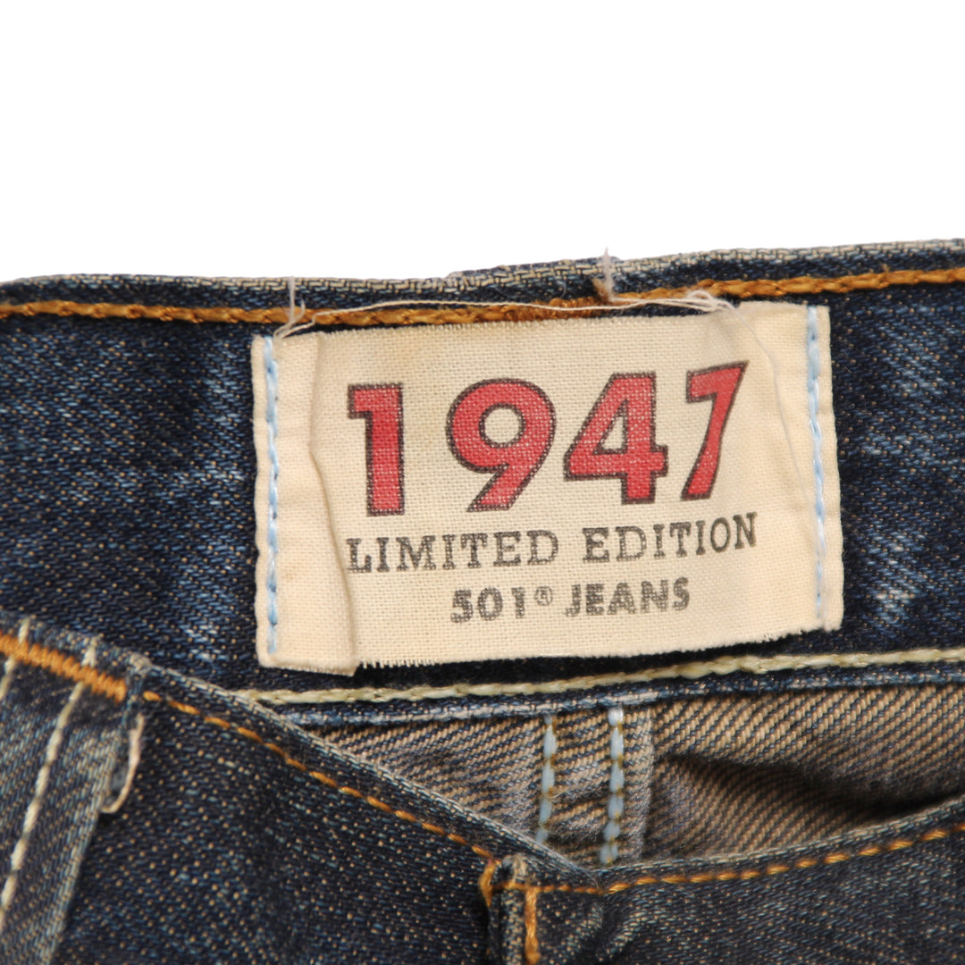 Levi's 501 Rivets 1947 Limited Edition Jeans Vintage Denim W32 L34 Uomo