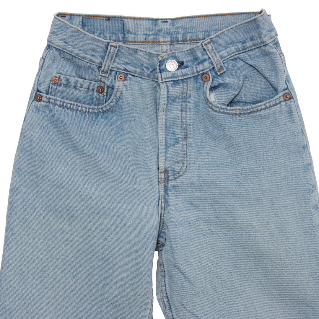 Levi's 501 Student Jeans Denim Vintage W27 Donna Made in USA