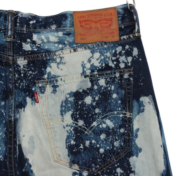 Levi's 501 Tye Dye jeans denim W36 L32 uomo