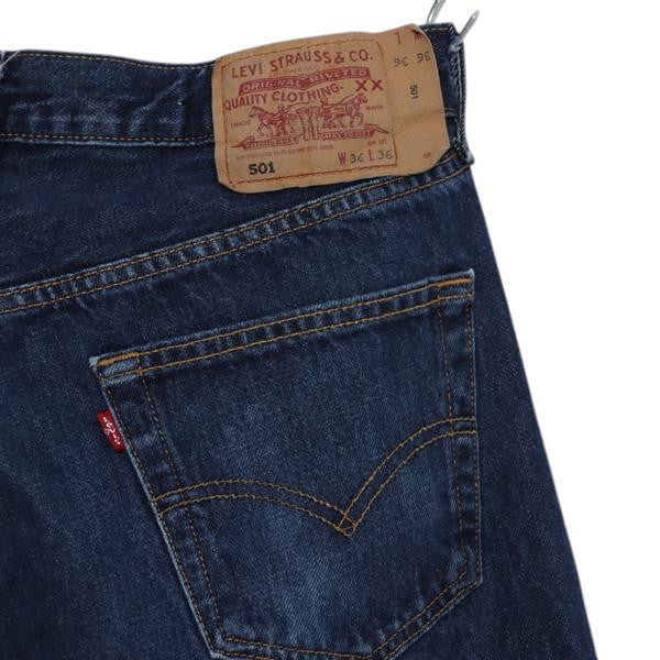 Levi's 501 jeans denim W36 L36 uomo