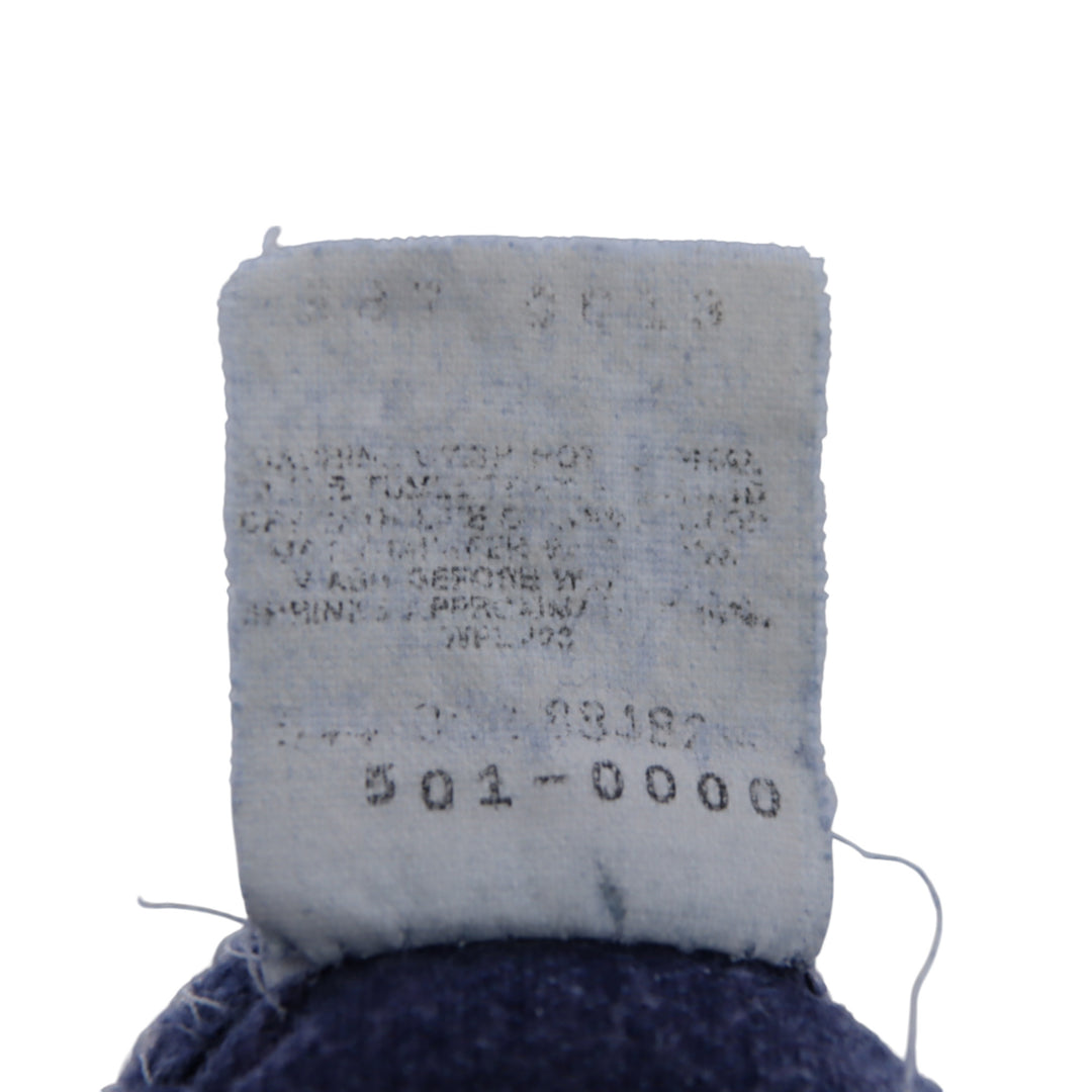 Levi's 501xx Jeans Vintage Blu W34 L32 Unisex Made in USA