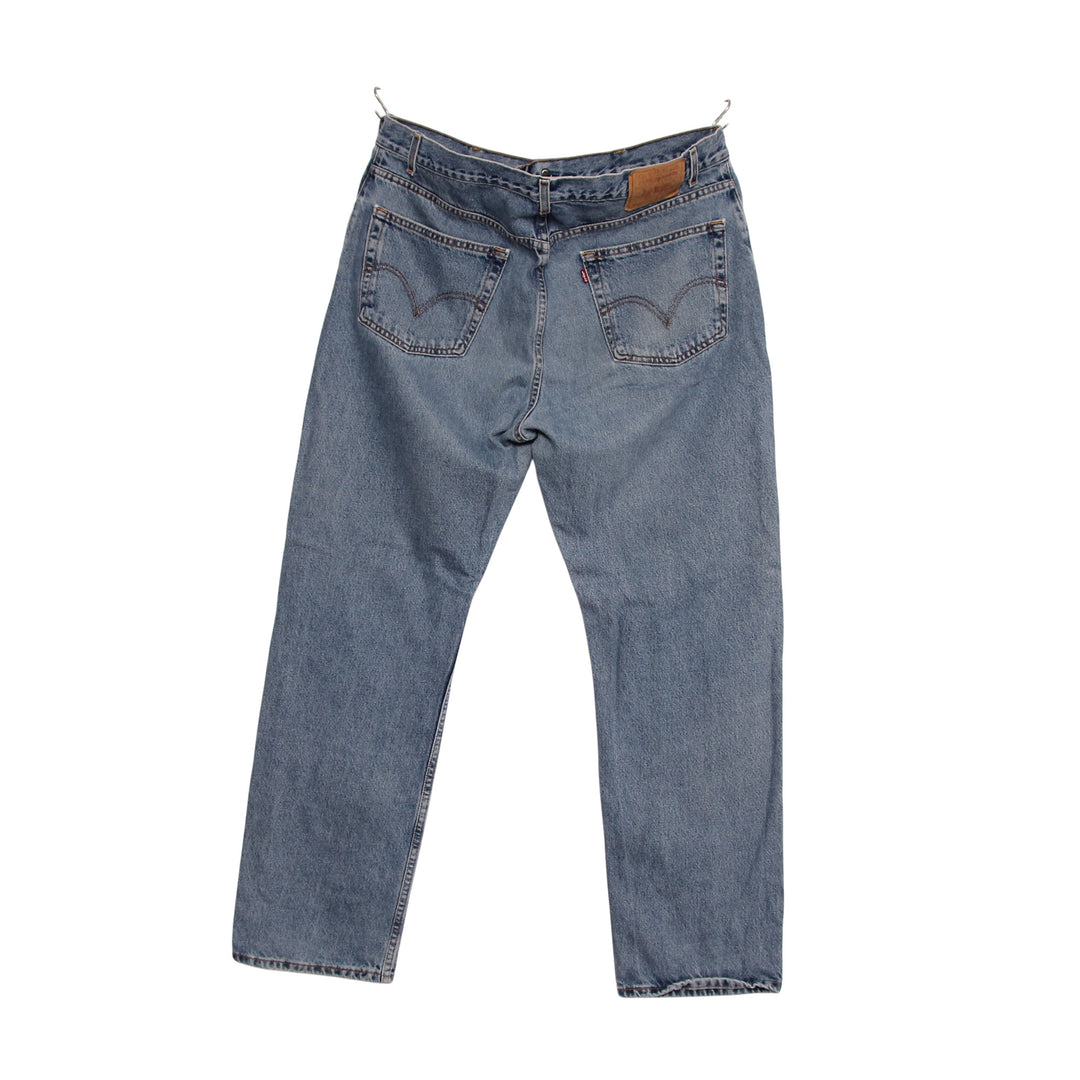 Levi's 505 Regular Fit Jeans Denim W40 L32 Uomo