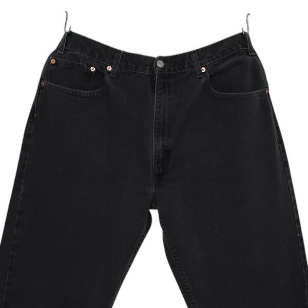 Levi's 505 Regular Fit jeans nero W38 L34 uomo