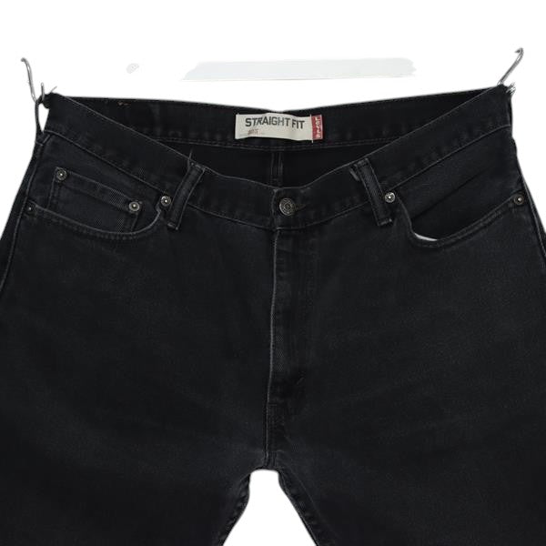 Levi's 505 Straight Fit jeans nero W36 L32 uomo