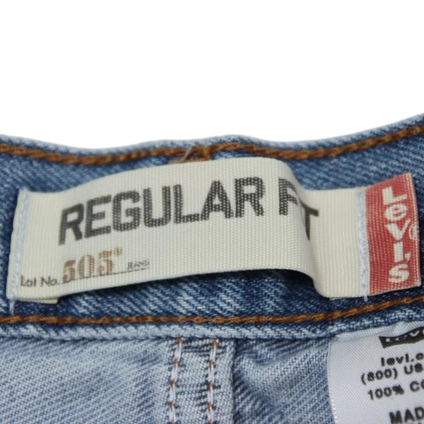 Levi's 505 jeans denim W36 L34 uomo
