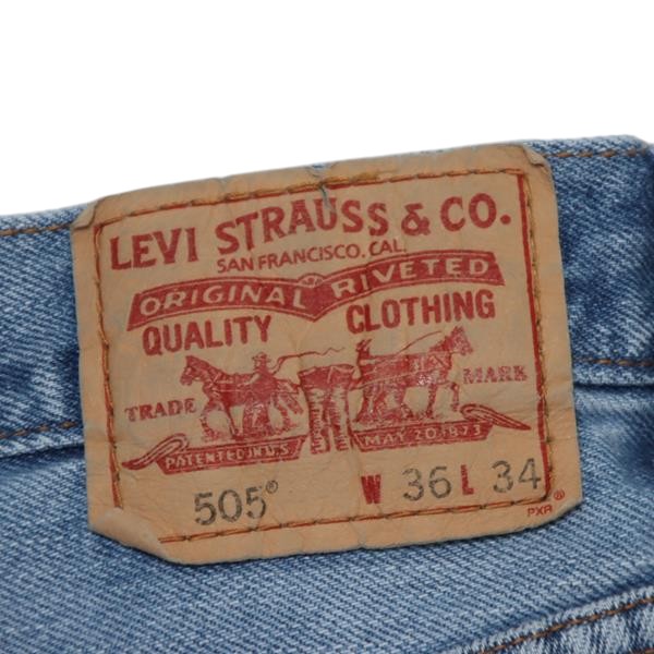 Levi's 505 jeans denim W36 L34 uomo