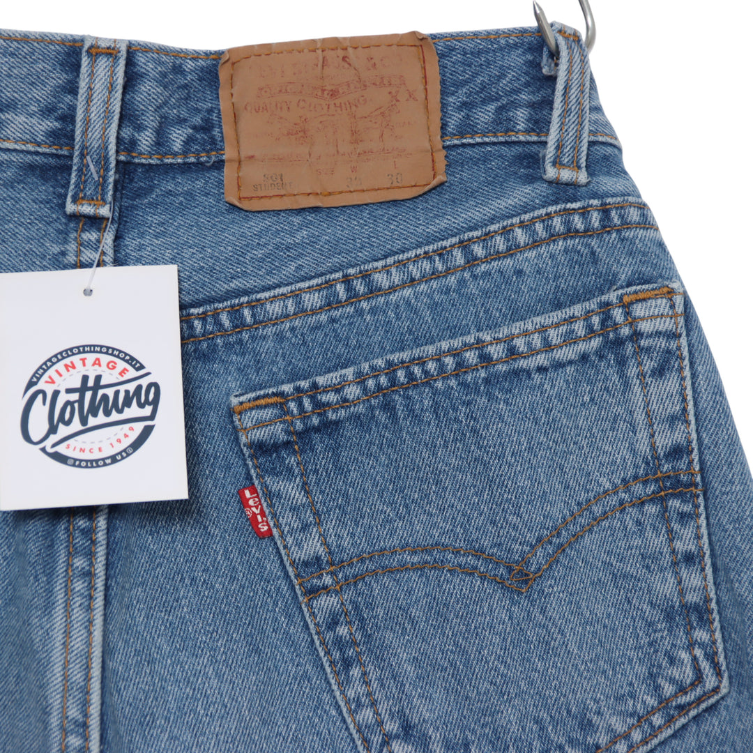 Levi's 511 Student Jeans Denim Vintage W30 L30 Unisex Made in USA