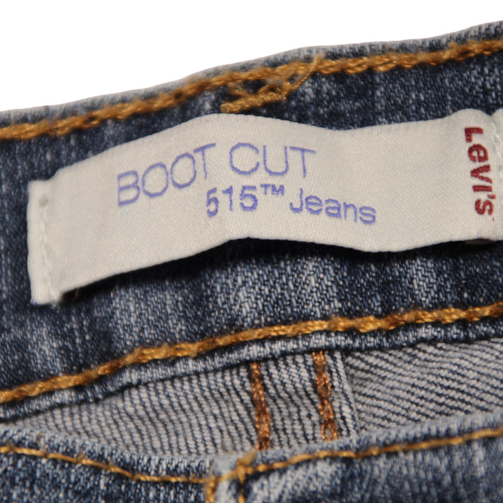 Levi's 515 Bootcut Jeans Denim Taglia 12M Donna