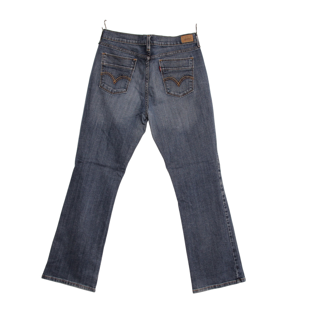 Levi's 515 Bootcut Jeans Denim Taglia 12M Donna