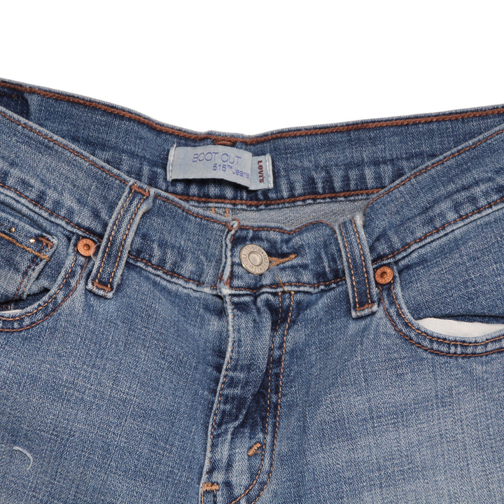Levi's 515 Bootcut Jeans Denim Taglia 6M Donna