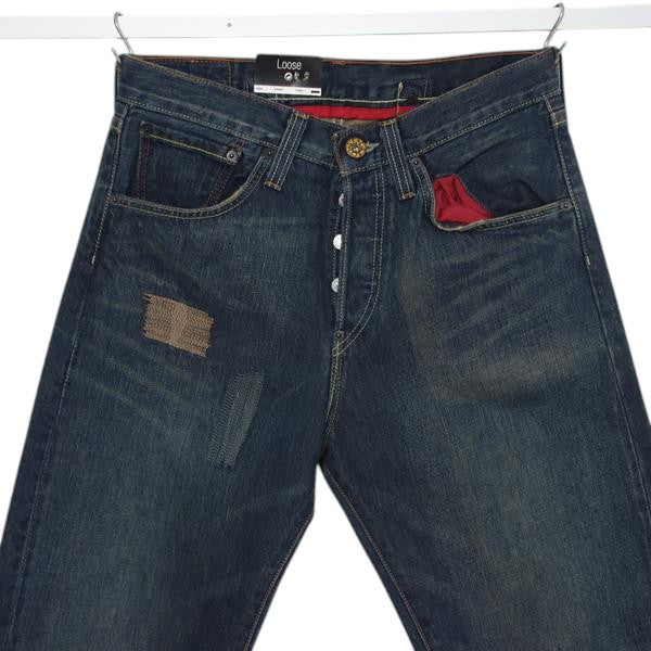 Levi's 542 Loose Fit jeans denim W28 L34 unisex deadstock w/tags