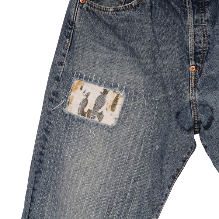 Levi's 542 Rivets Antiform Jeans Denim W31 L34 Uomo