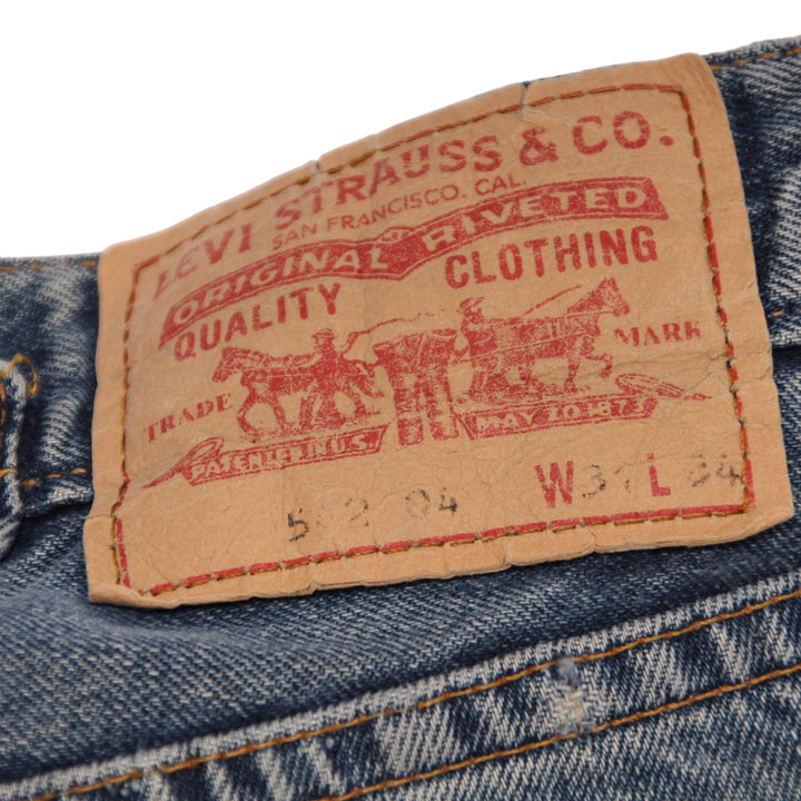 Levi's 542 Rivets Antiform Jeans Denim W31 L34 Uomo