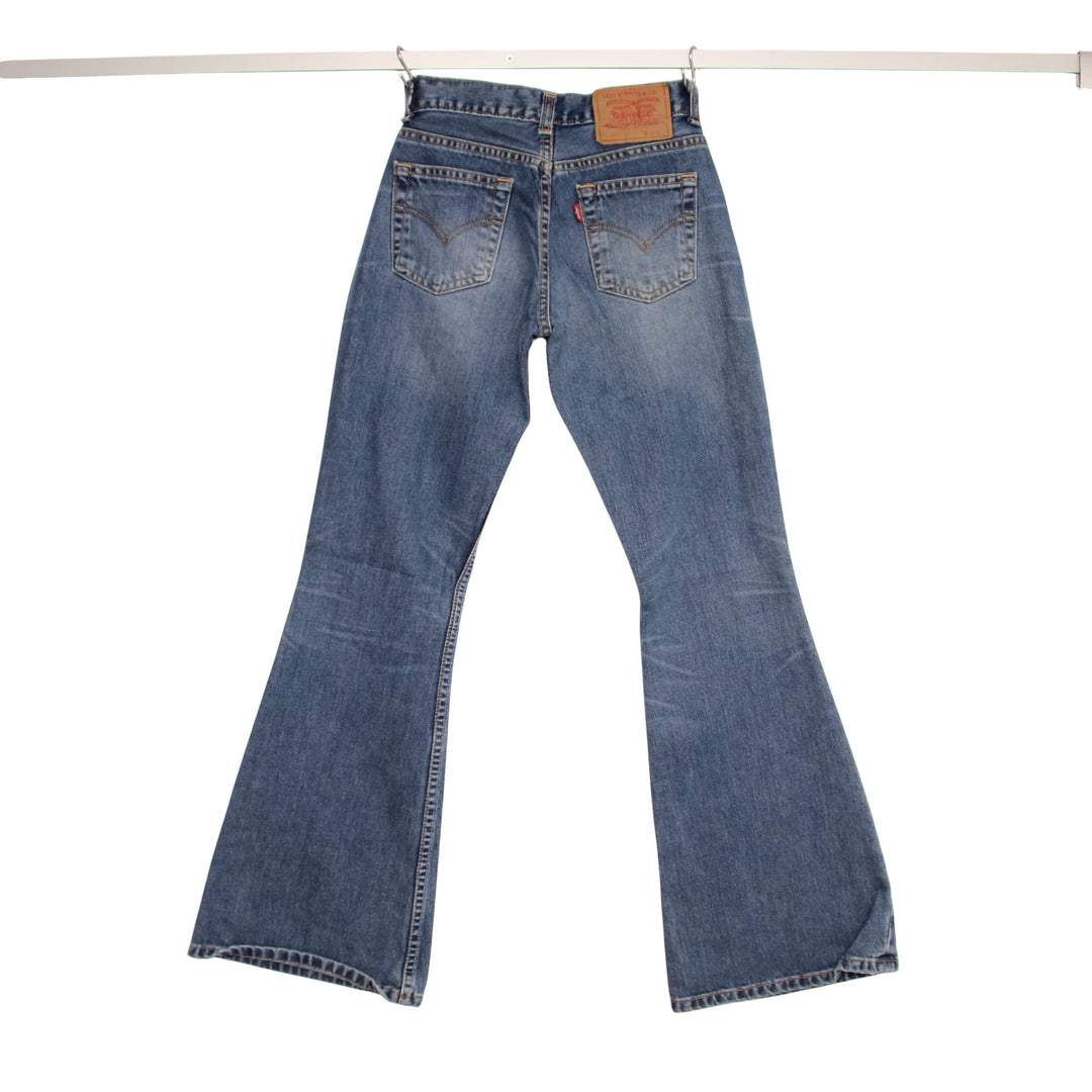 Levi's 544 Flare Bootcut Jeans Denim W25 L32 Donna