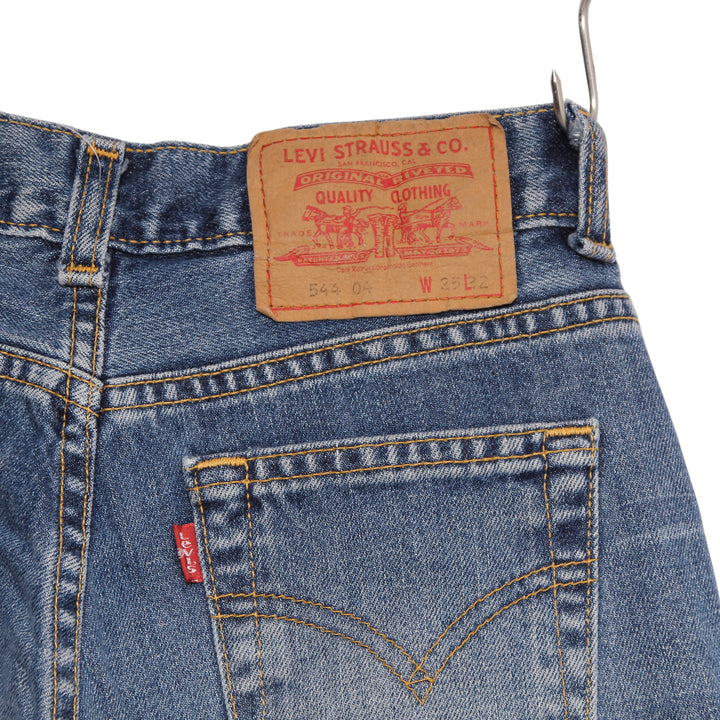 Levi's 544 Flare Bootcut Jeans Denim W25 L32 Donna