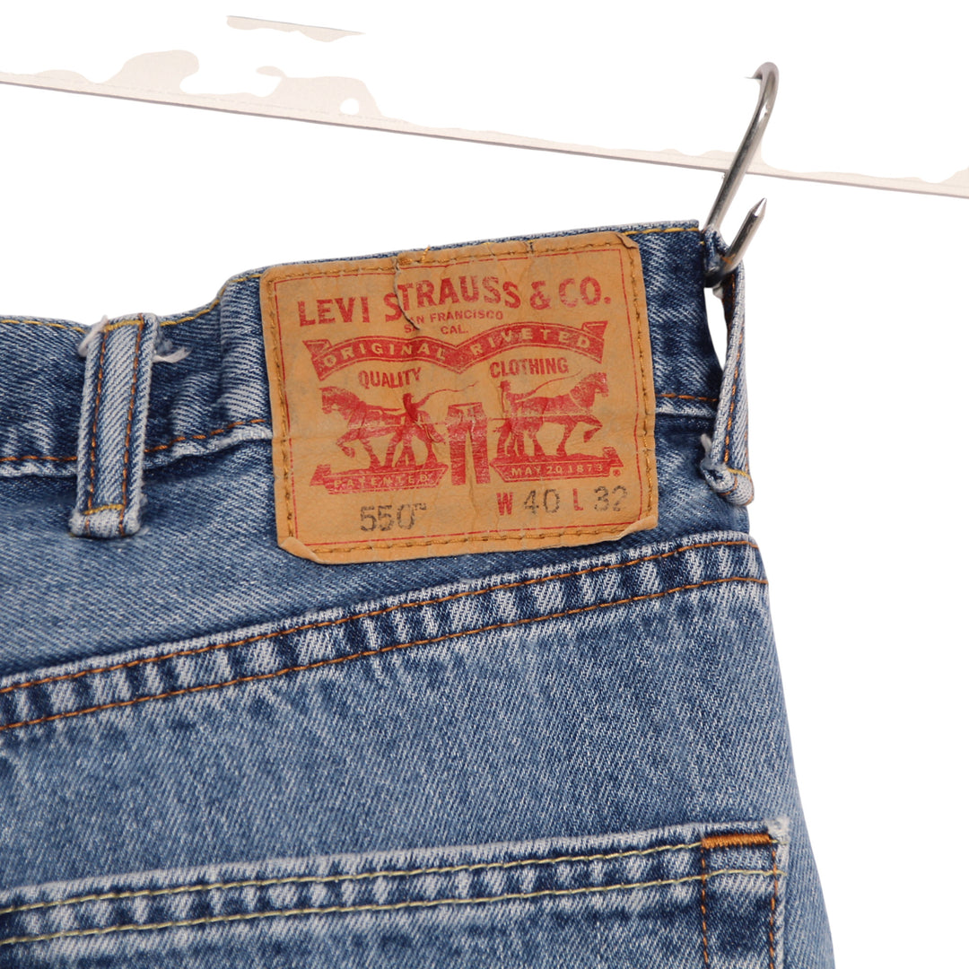 Levi's 550 Jeans Denim W40 L32 Uomo