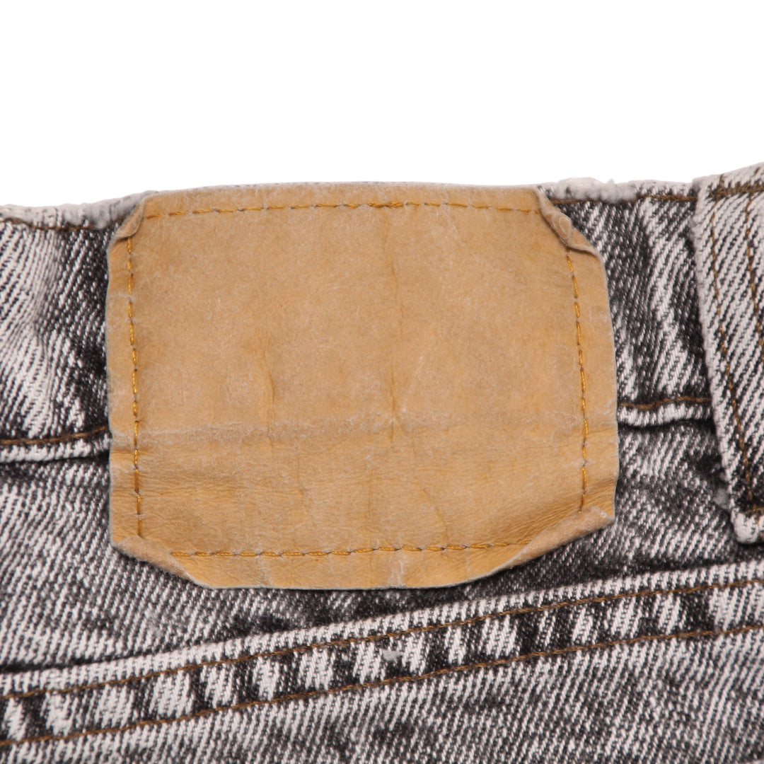Levi's 550 Jeans Vintage Grigio Marmorizzato W31 L34 Uomo Made in USA