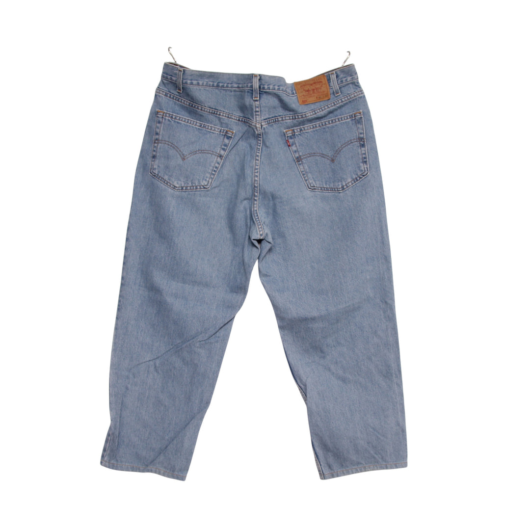 Levi's 550 Relaxed Fit Jeans Denim W42 L30 Uomo