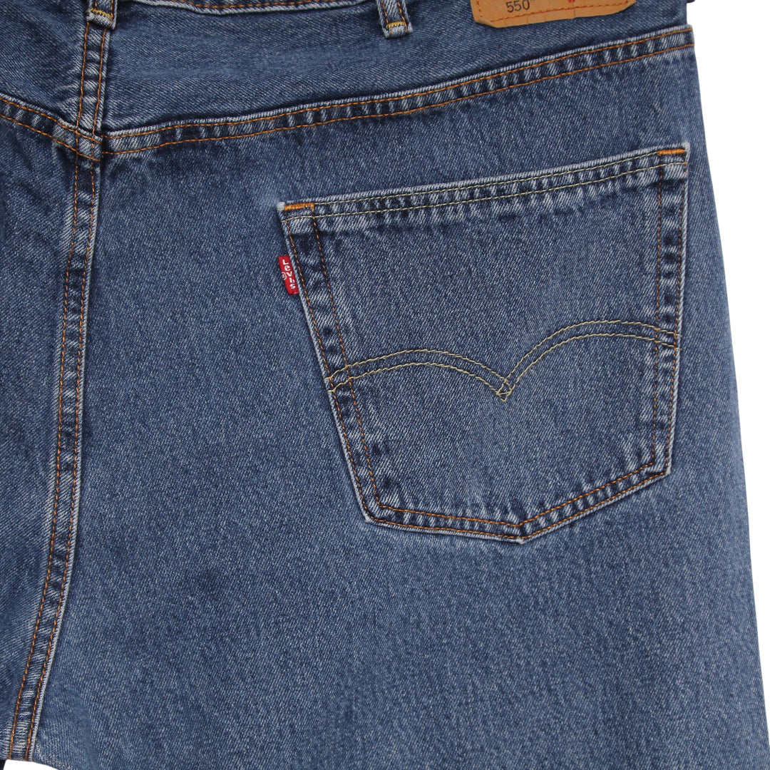 Levi's 550 Relaxed Fit Jeans Denim W46 L29 Uomo