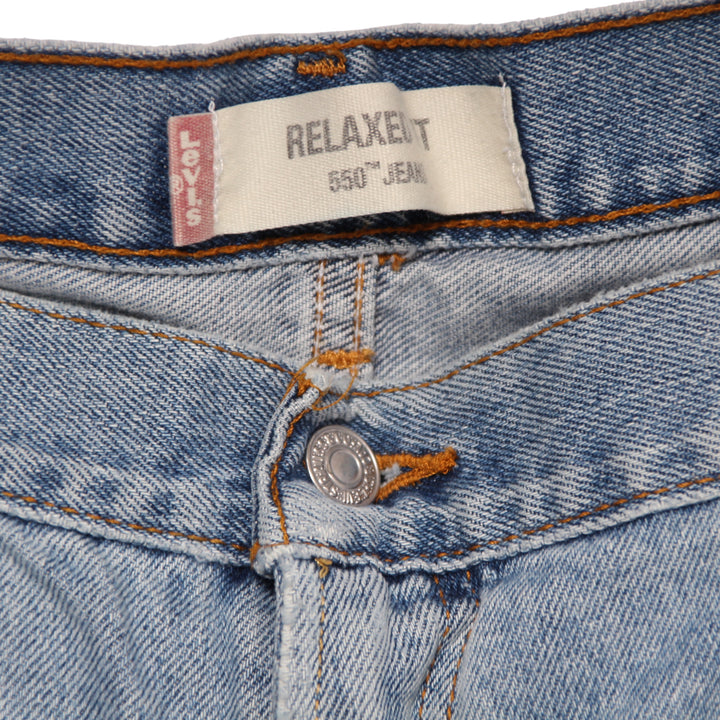 Levi's 550 Relaxed Fit Jeans Denim W48 L30 Uomo