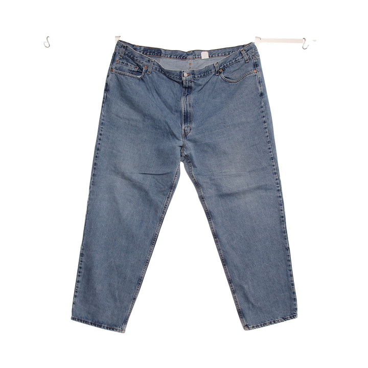 Levi's 550 Relaxed Fit Jeans Vintage Denim W50 L32 Uomo Made in USA