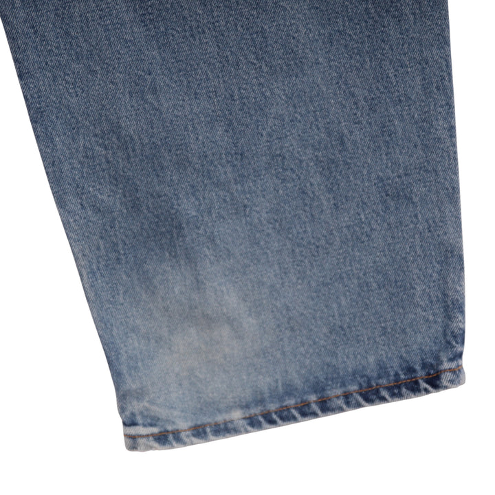 Levi's 550 Relaxed Fit Jeans Vintage Denim W50 L32 Uomo Made in USA