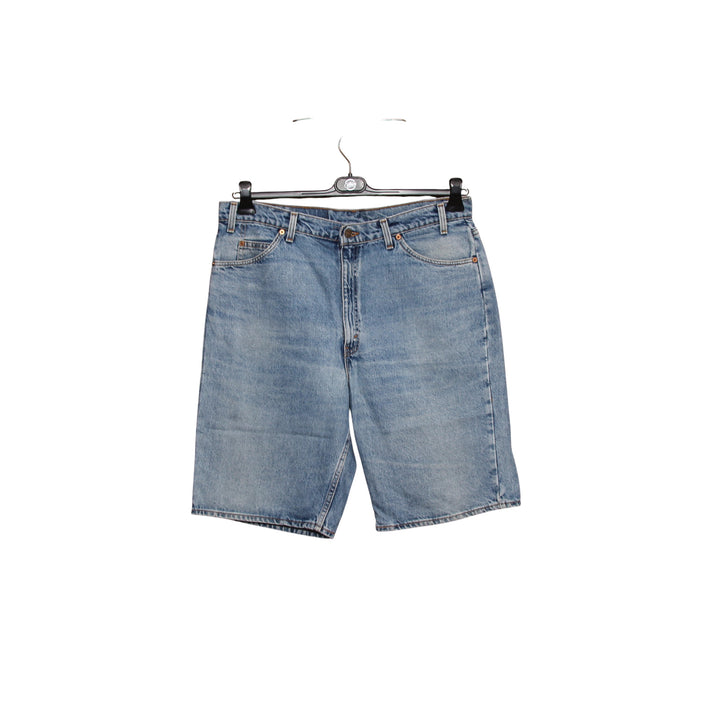 Levi's 550 White Tab Bermuda di Jeans Denim W40 Uomo Made in USA