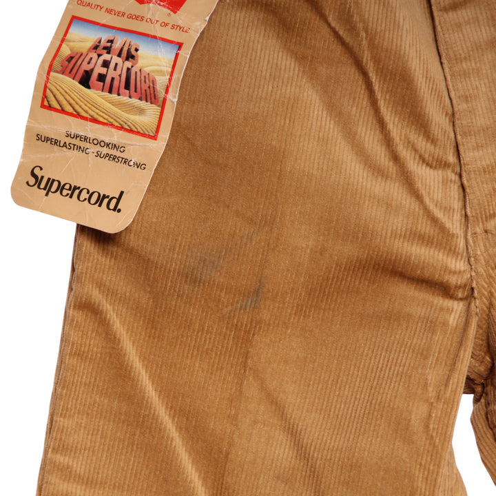 Levi's 630 Supercord Jeans in Velluto Beige W28 L36 Unisex Deadstock w/Tags