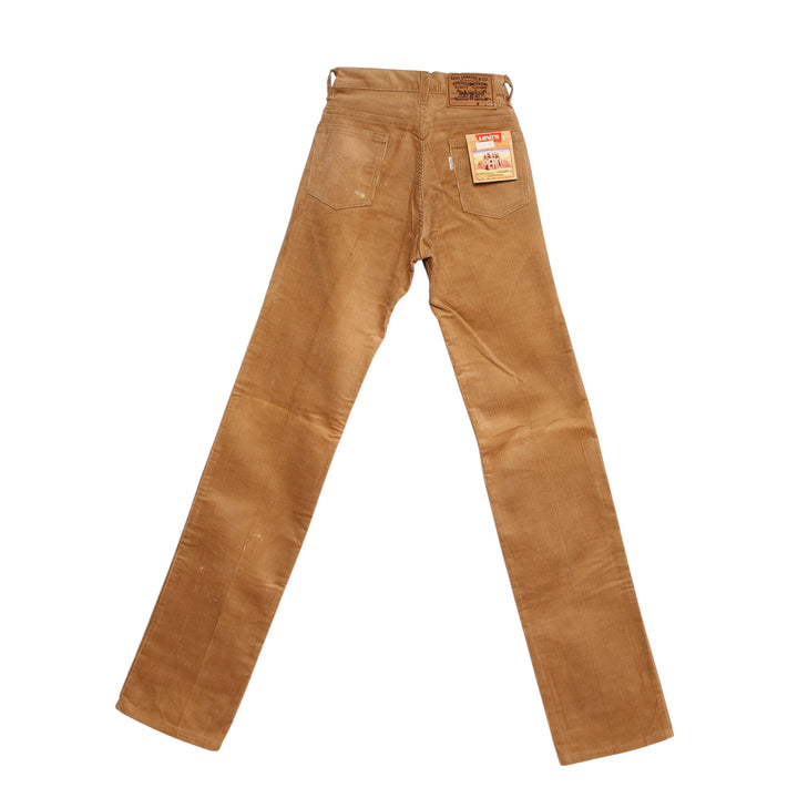 Levi's 630 Supercord Jeans in Velluto Beige W28 L36 Unisex Deadstock w/Tags