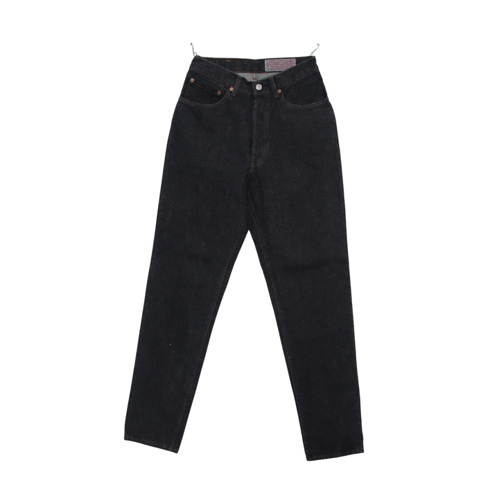 Levi's 901 Buggy Jeans Nero W30 L32 Donna Made in USA