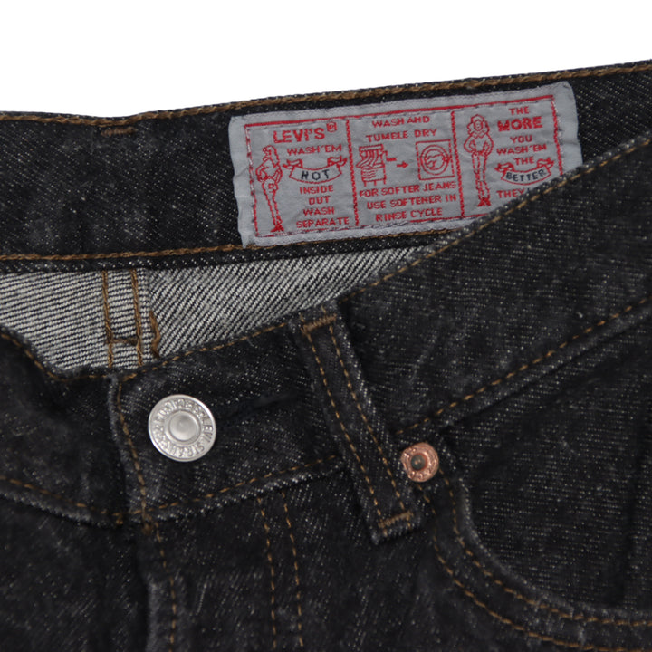 Levi's 901 Buggy Jeans Nero W30 L32 Donna Made in USA