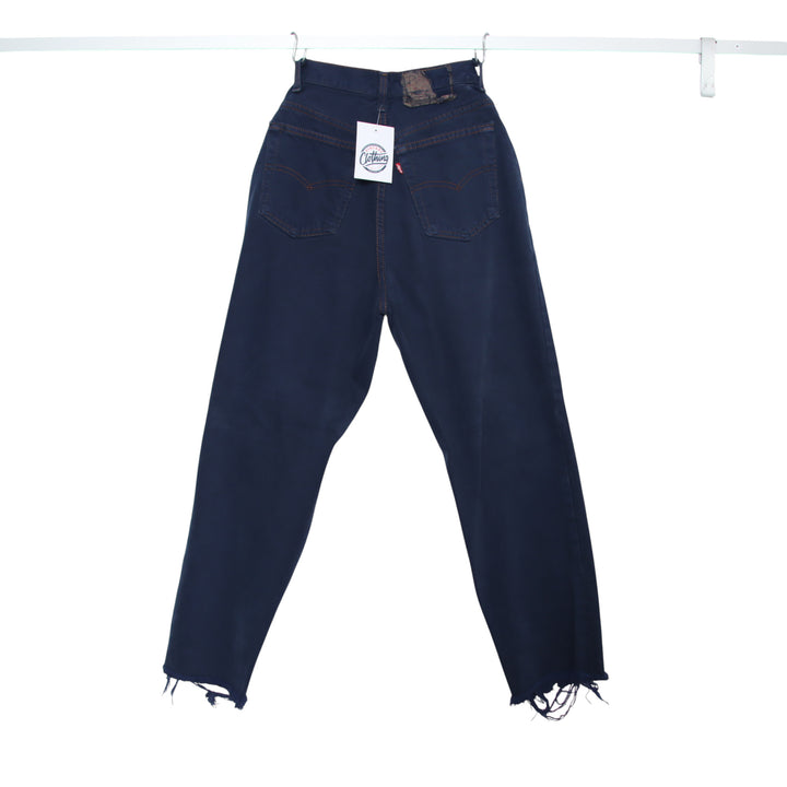 Levi's 901 Jeans Blu Vintage W27 Donna Made in USA