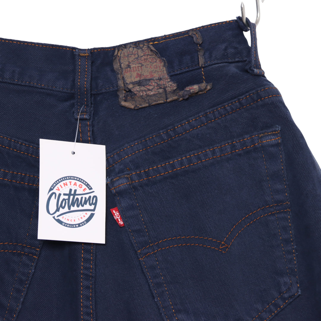 Levi's 901 Jeans Blu Vintage W27 Donna Made in USA