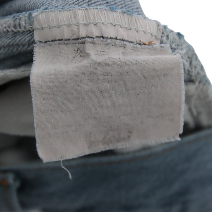Levi's 901 Jeans Grigio Vintage W27 L31 Donna Made in USA