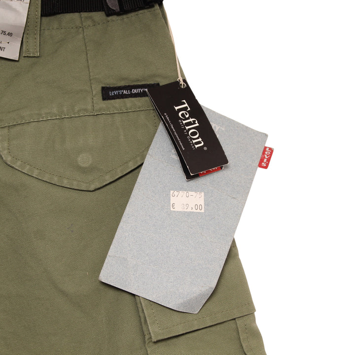 Levi's All Duty Combat Pant Jeans Verde W28 L30 Uomo Deadstock w/Tags